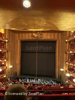Metropolitan Opera House Dress Circle E118 view from seat photo