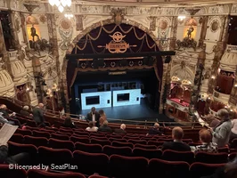 London Coliseum Balcony K38 view from seat photo