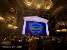 Theatre Royal Drury Lane Stalls M33 view from seat photo
