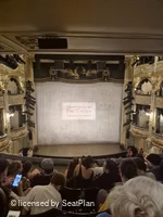 Wyndham's Theatre Royal Circle F18 view from seat photo