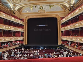 Royal Opera House Donald Gordon Grand Tier A27 view from seat photo
