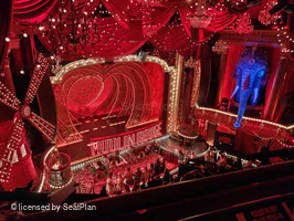 Piccadilly Theatre Grand Circle A29 view from seat photo