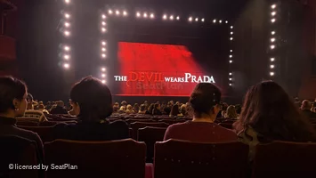 Dominion Theatre Stalls S33 view from seat photo