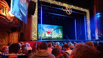 London Palladium Stalls J40 view from seat photo