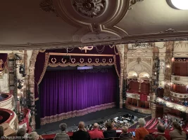 London Coliseum Upper Circle G52 view from seat photo