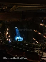 Palace Theatre Balcony G26 view from seat photo