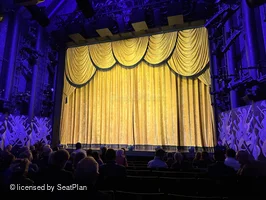 St Martin's Theatre Stalls D7 view from seat photo