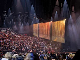 ABBA Arena Block K P8 view from seat photo