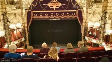 London Coliseum Upper Circle E28 view from seat photo