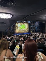 Gershwin Theatre Orchestra ZZ19 view from seat photo