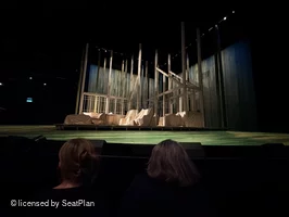 National Theatre - Olivier Stalls B16 view from seat photo