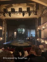 Lyric Theatre Dress Circle D9 view from seat photo