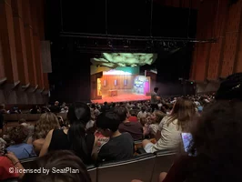 Queen Elizabeth Hall Rear Stalls JJ33 view from seat photo