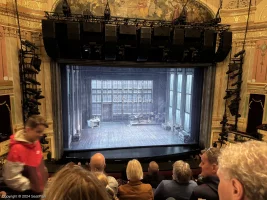 Neil Simon Theatre Mezzanine F106 view from seat photo