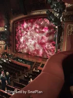 Lyceum Theatre Royal Circle AA4 view from seat photo