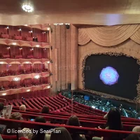 Metropolitan Opera House Dress Circle F14 view from seat photo