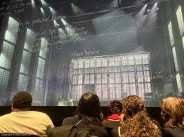 Prince Edward Theatre Stalls C12 view from seat photo