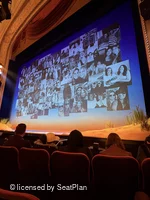 Majestic Theatre Orchestra C6 view from seat photo