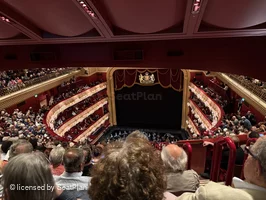 Royal Opera House Amphitheatre R67 view from seat photo