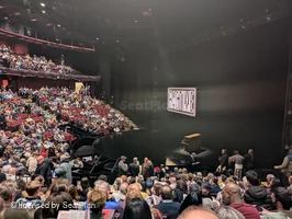 Vivian Beaumont Theater Orchestra P510 view from seat photo