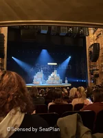 Longacre Theatre Orchestra O115 view from seat photo