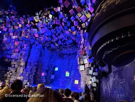 Cambridge Theatre Stalls M3 view from seat photo