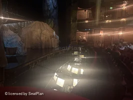 His Majesty's Theatre Stalls BB1 view from seat photo