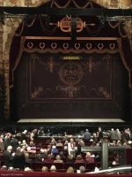 London Coliseum Dress Circle A38 view from seat photo
