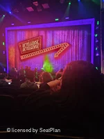 Palace Theatre Orchestra J114 view from seat photo