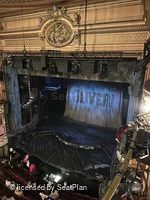 Gielgud Theatre Grand Circle AA6 view from seat photo