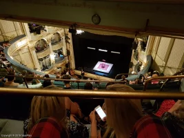 Wyndham's Theatre Balcony D5 view from seat photo