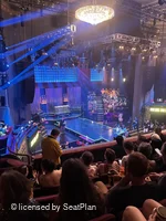 Broadhurst Theatre Mezzanine F25 view from seat photo