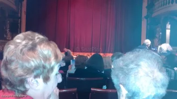 Playhouse Theatre Stalls L14 view from seat photo