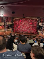 Lyceum Theatre Royal Circle K14 view from seat photo