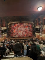 Lyceum Theatre Royal Circle H24 view from seat photo
