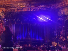 Lena Horne Theatre Rear Mezzanine F105 view from seat photo