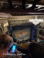 Sondheim Theatre Grand Circle H30 view from seat photo
