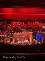 Piccadilly Theatre Grand Circle K23 view from seat photo