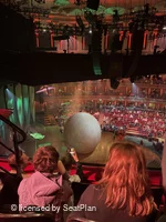 Royal Albert Hall Circle Q 3 19 view from seat photo