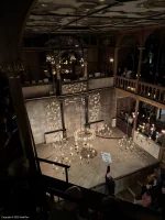 Sam Wanamaker Playhouse Playhouse Upper Gallery C25 view from seat photo