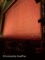 New Amsterdam Theatre Orchestra D16 view from seat photo