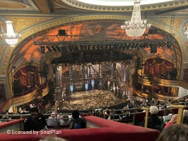 Richard Rodgers Theatre Rear Mezzanine L3 view from seat photo