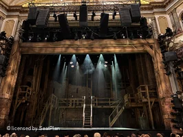 Victoria Palace Theatre Stalls L24 view from seat photo