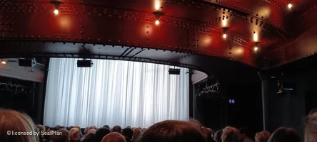 Royal Court Theatre Stalls M7 view from seat photo