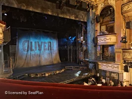Gielgud Theatre Dress Circle A29 view from seat photo
