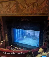Prince Edward Theatre Grand Circle E1 view from seat photo