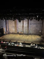 Minetta Lane Theatre Mezzanine DD101 view from seat photo