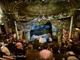 His Majesty's Theatre Grand Circle G25 view from seat photo