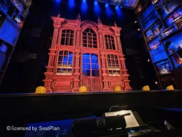 Savoy Theatre Stalls BB10 view from seat photo