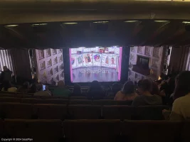 Savoy Theatre Dress Circle N17 view from seat photo